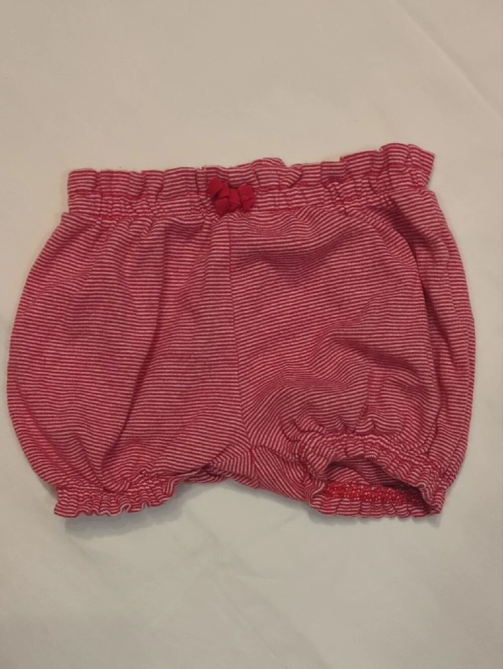 Baby Gap Floral and Stripe Cotton Shorts Set - Pink & Navy